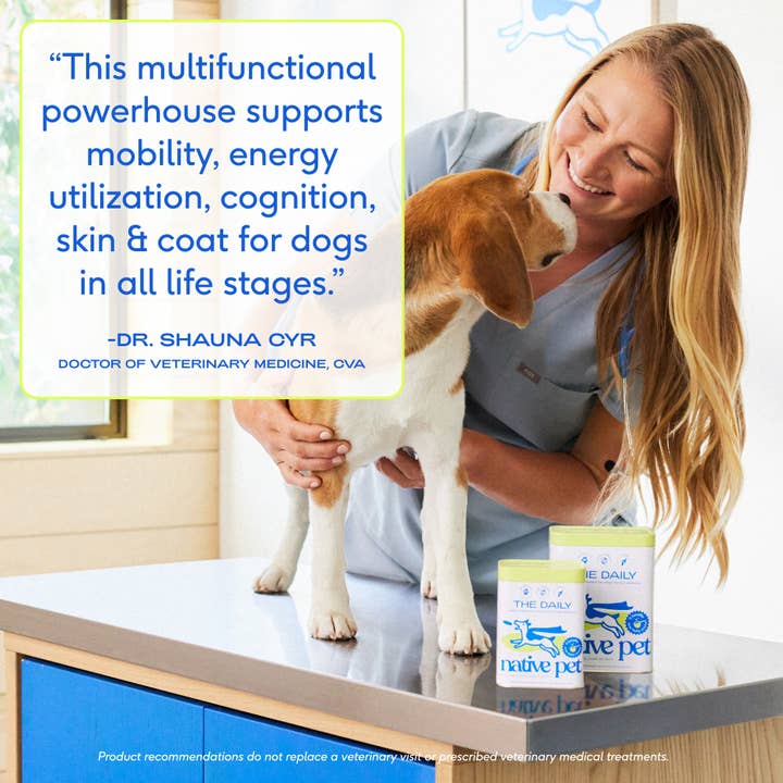 Native Pet - Wholesale Pet Supplement - Dog - The Daily Powder Supplement, 11-in-1 Multivitamins for Dogs