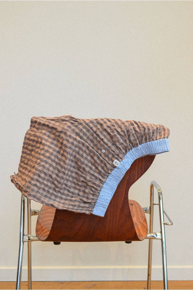 Brown Buckingham Aramis Boxer Shorts for wholesale on Faire1