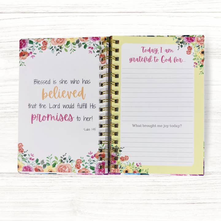 Joytime Ministries - Wholesale Journal/Diary - Watercolor Gratitude Journal2