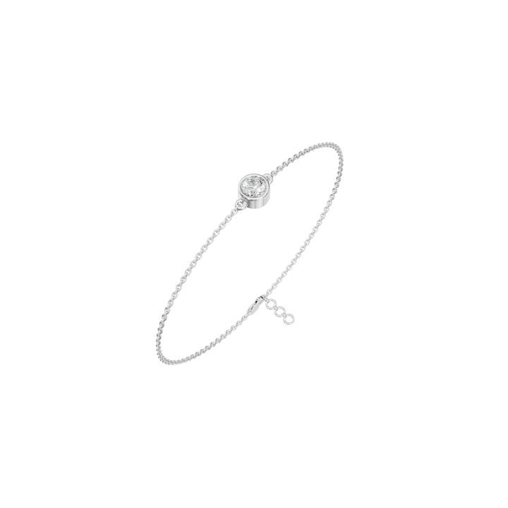 PureYou Jewelry - Wholesale Link & Chain Bracelet - 14K Gold Diamond Solitaire Bracelet, Diamond Bracelet6