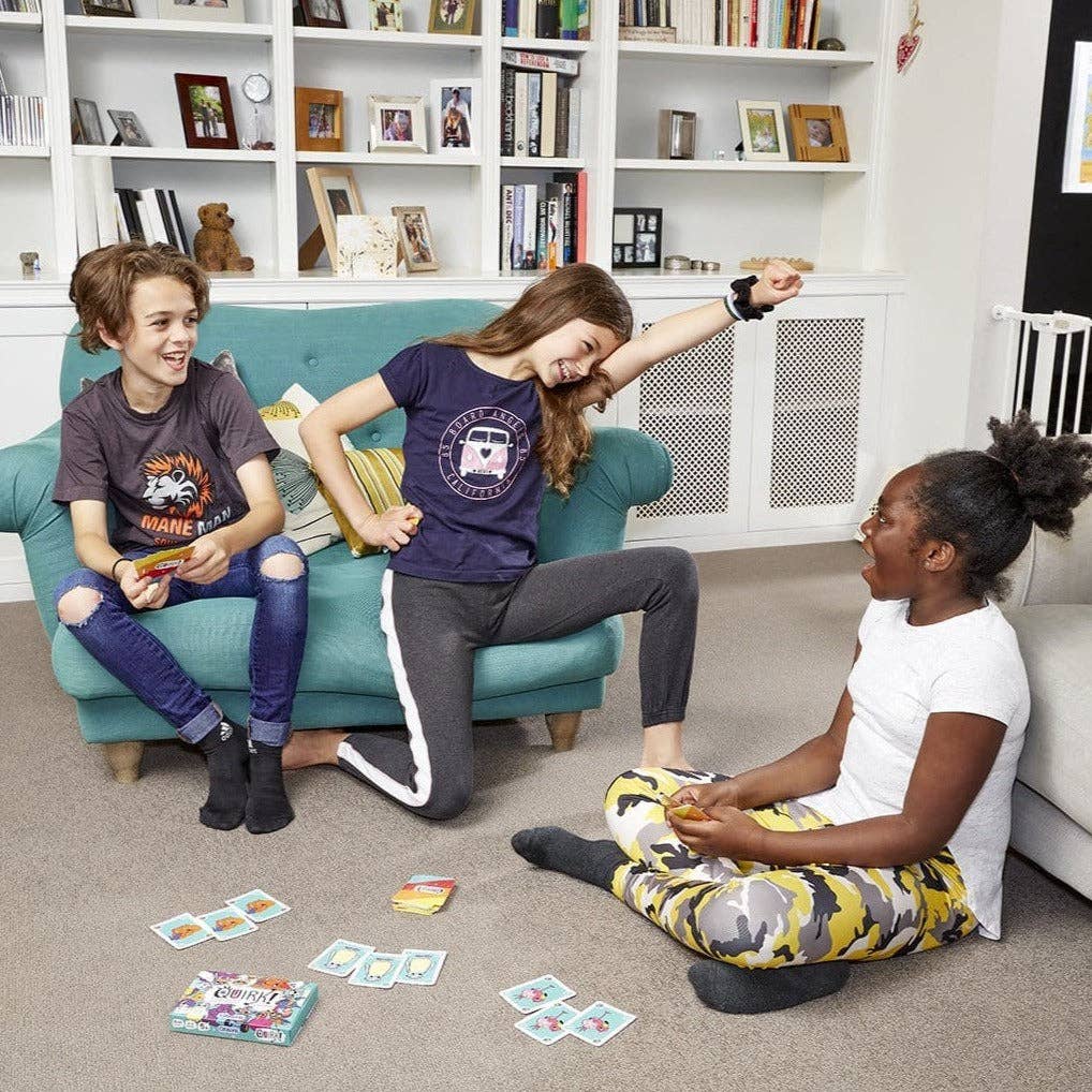 Gibsons Games Ltd – wholesale Card game – Quirk! Family Game2