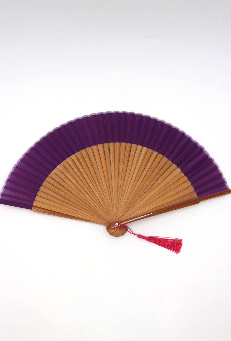 LIL' MOON - Wholesale Handheld Folding Fan - Fan #100
