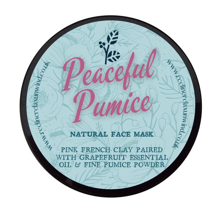 Peaceful Pumice - Natural Face Mask for wholesale by Recline Relax & Unwind