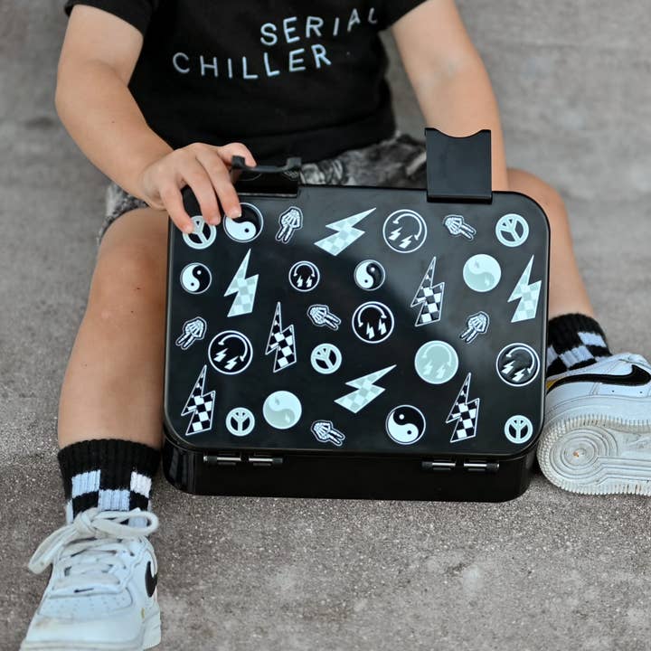 Kickin it up Socks - Vendita all'ingrosso Cestino/borsa pranzo - Bambini - Scatola bento Good Vibes