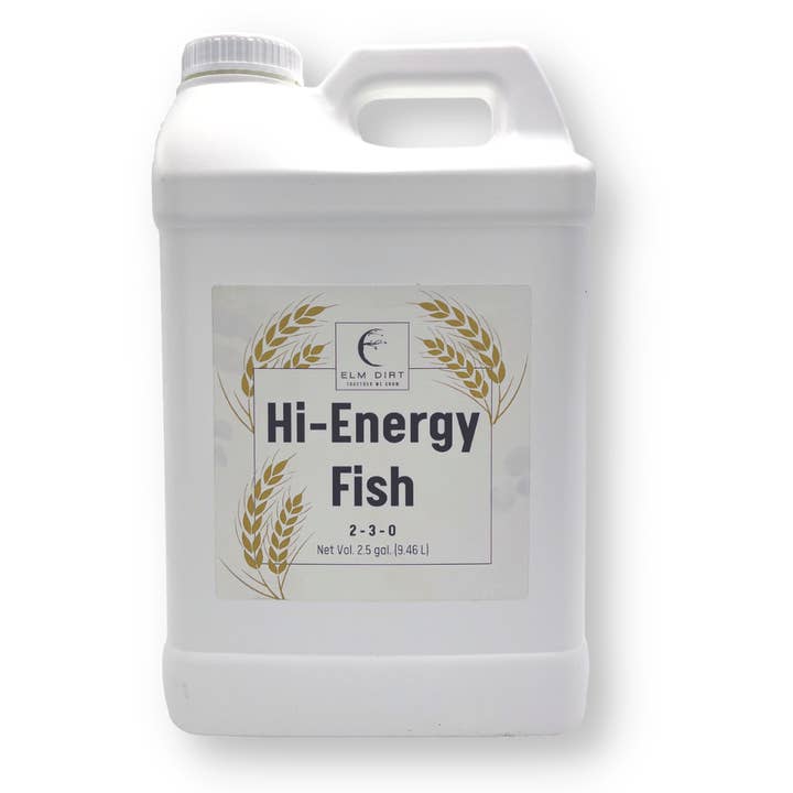 Elm Dirt - Wholesale Fertilizer - Hi-Energy Fish 2-3-02