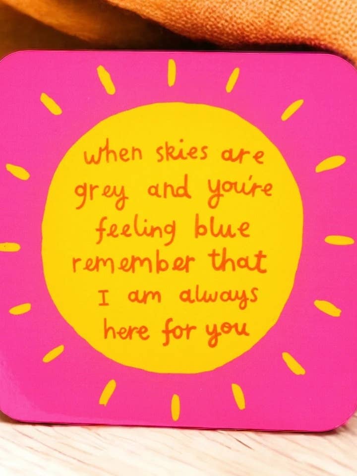 Friendship Coaster - Friendship Gift | Mental Health for wholesale by Feel Good Gift co.