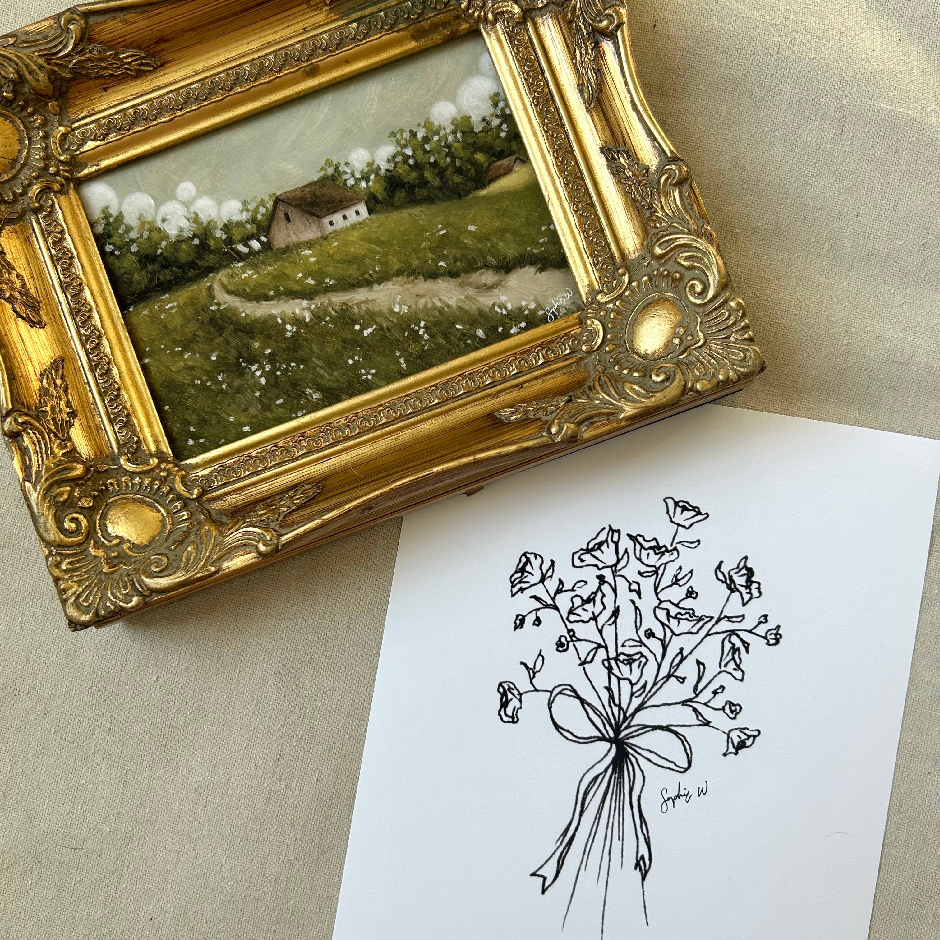 sophie wyatt studio. - Wholesale Art Print - "Simple Living" Fine Art Print4