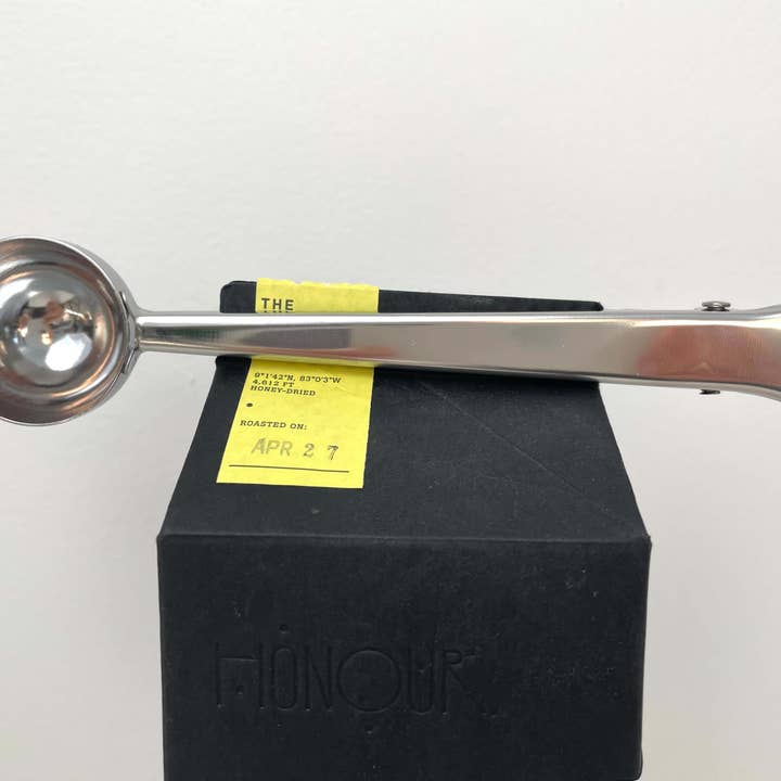 fort & field - Wholesale Kitchen Tool/Gadget - Metal coffee scoop clip - silver