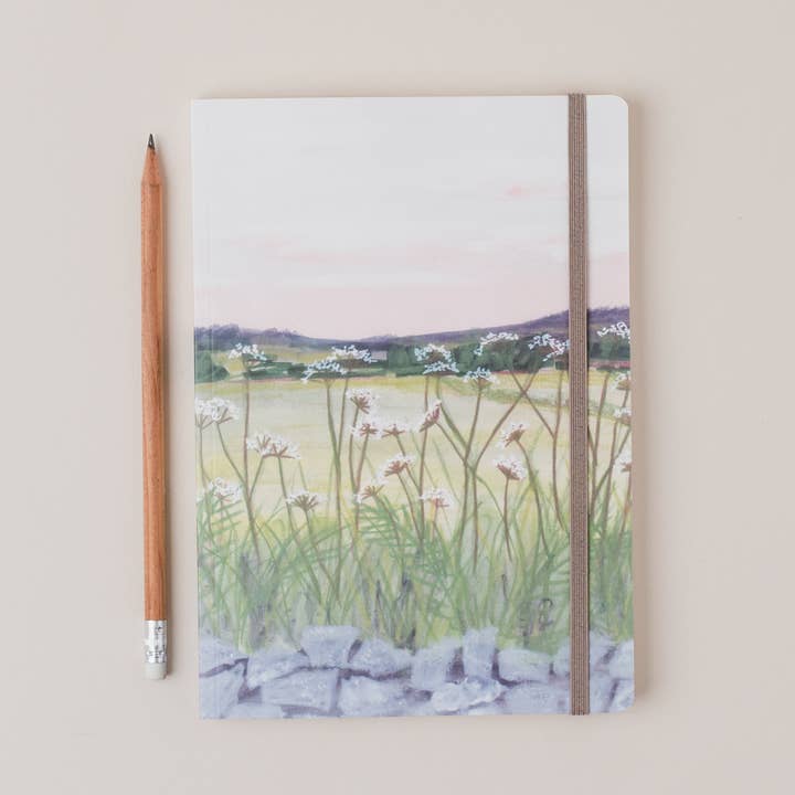 Derbyshire Sunset - Taccuino A5 per la vendita all'ingrosso da parte di Joy Jen Studio