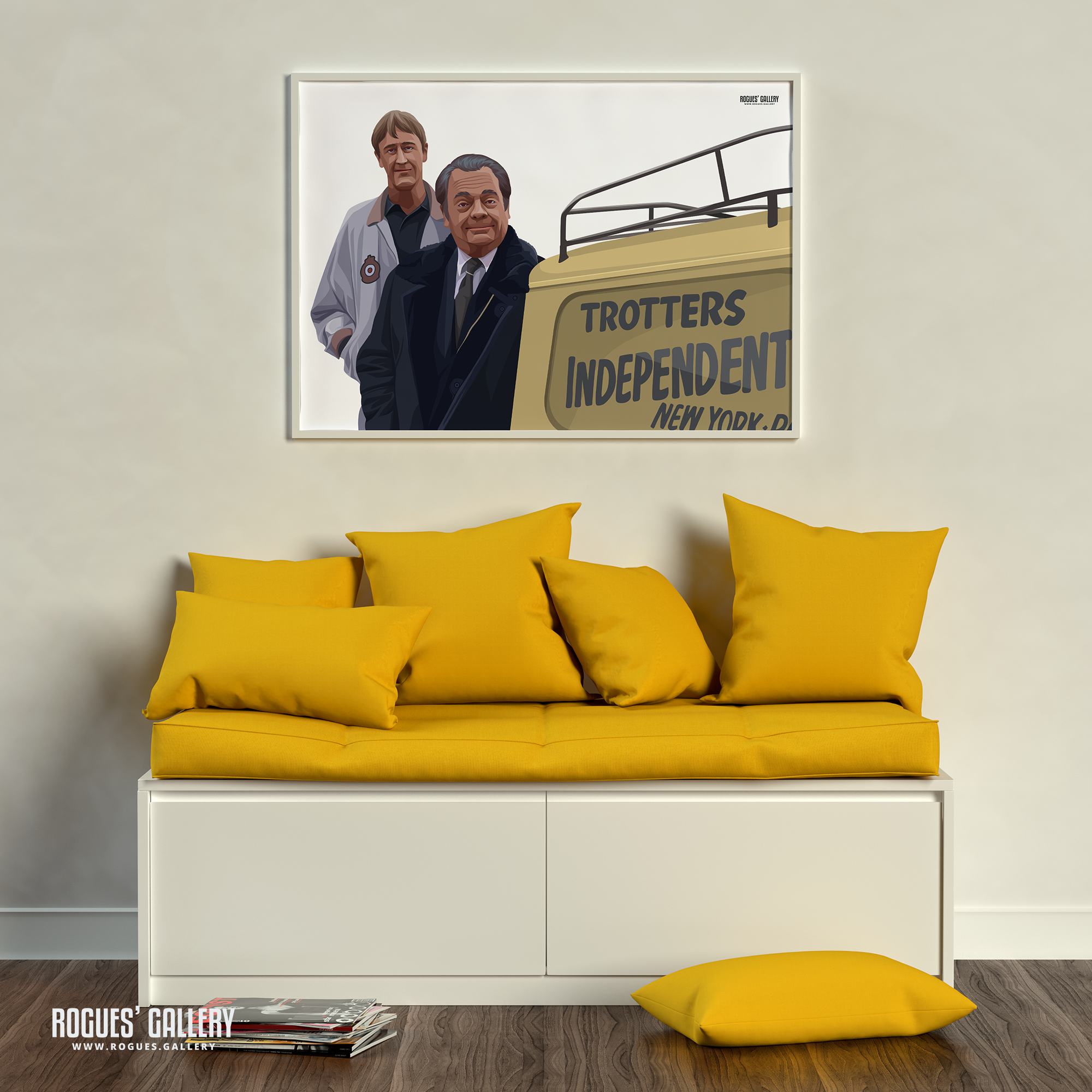 Rogues' Gallery – wholesale Art print – Trotter's Independent Traders: Only Fools & Horses2