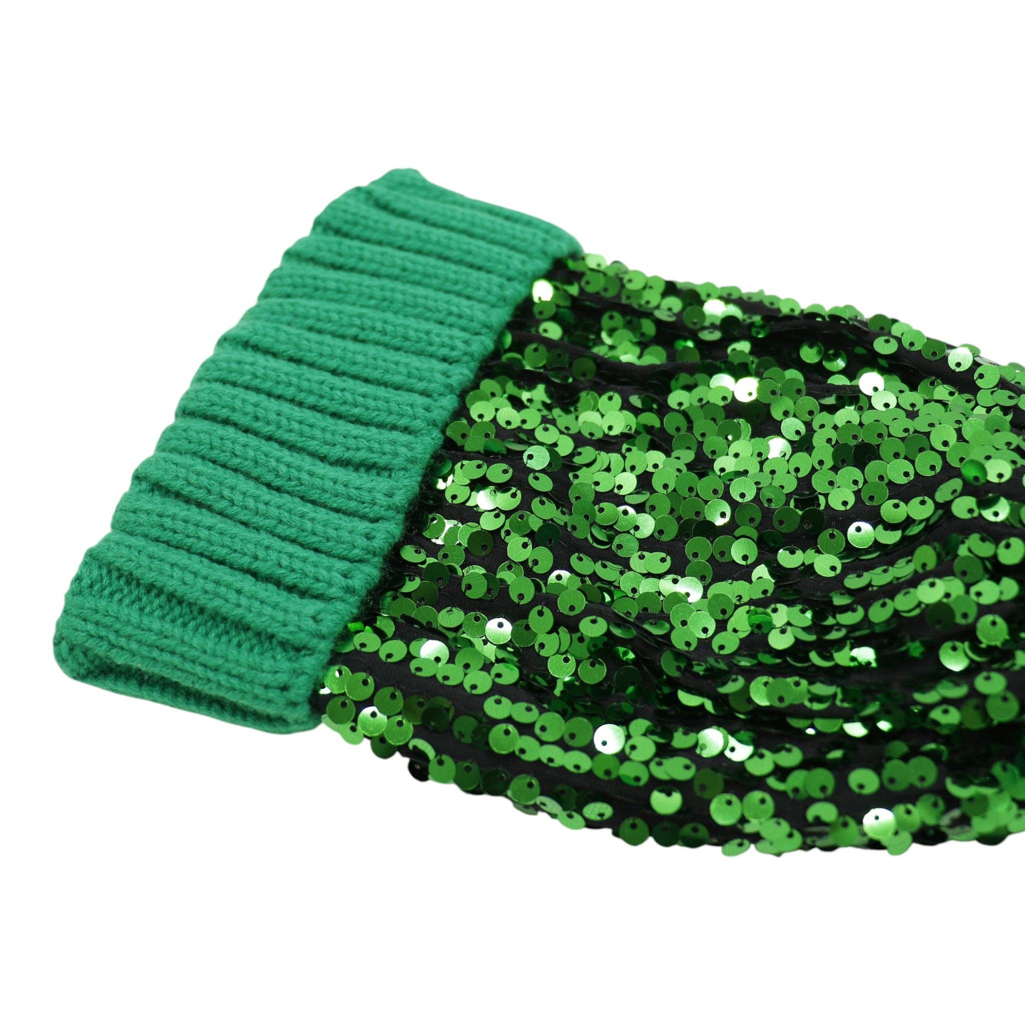 TAPA fashion – wholesale Mössa - Dam – Pom Pom Paljettmössa HA3715-1 (3ST)38