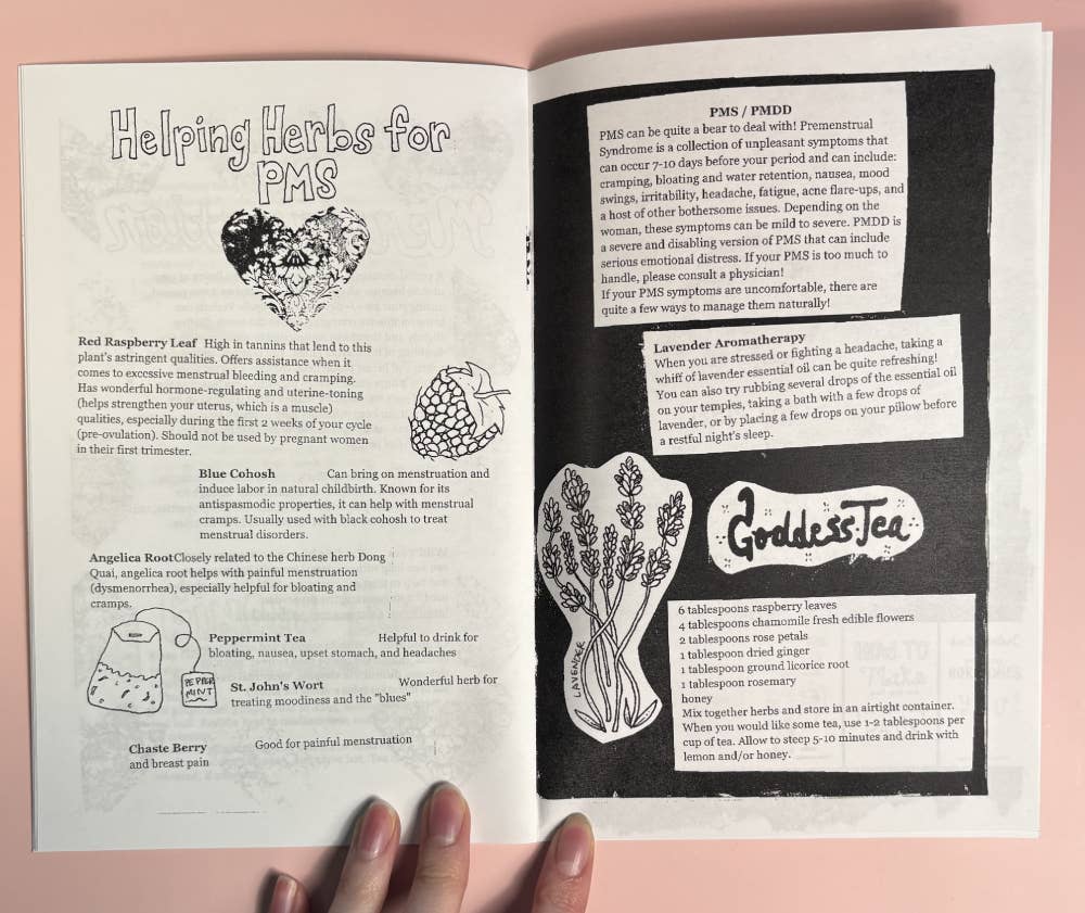 Microcosm Publishing & Distribution - Wholesale Medical Health Book - Garden Feminism Zine #2: Herbal Remedies Reproductive Care4