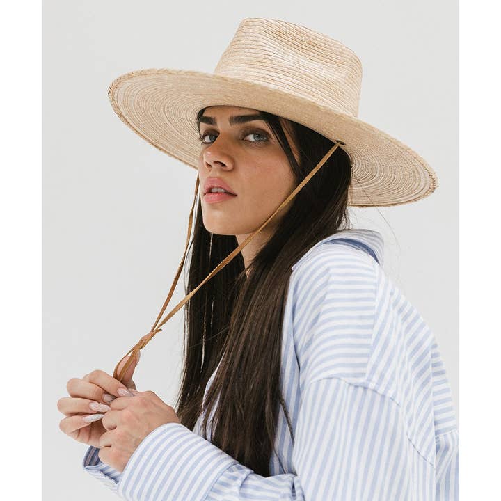 Gigi Pip – Großhandel Strohhut – Damen – Fluss Guatemaltekische Palme3