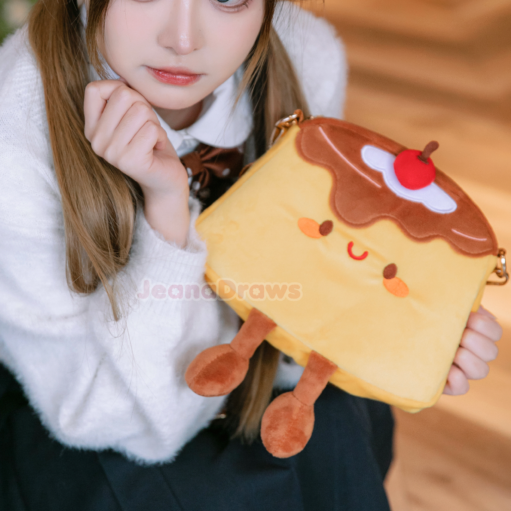 JeanaDraws - Vente Sac à bandoulière – femme - Sac à bandoulière Pudding0