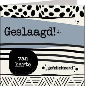 POSkaart | De Groot Design - Vendita all'ingrosso Biglietto di congratulazioni - Scatola Sprinkles 125