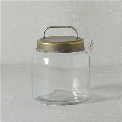 HomArt - Wholesale Canister - Archer Canister with Metal Lid - Sm. Capacity 88 oz