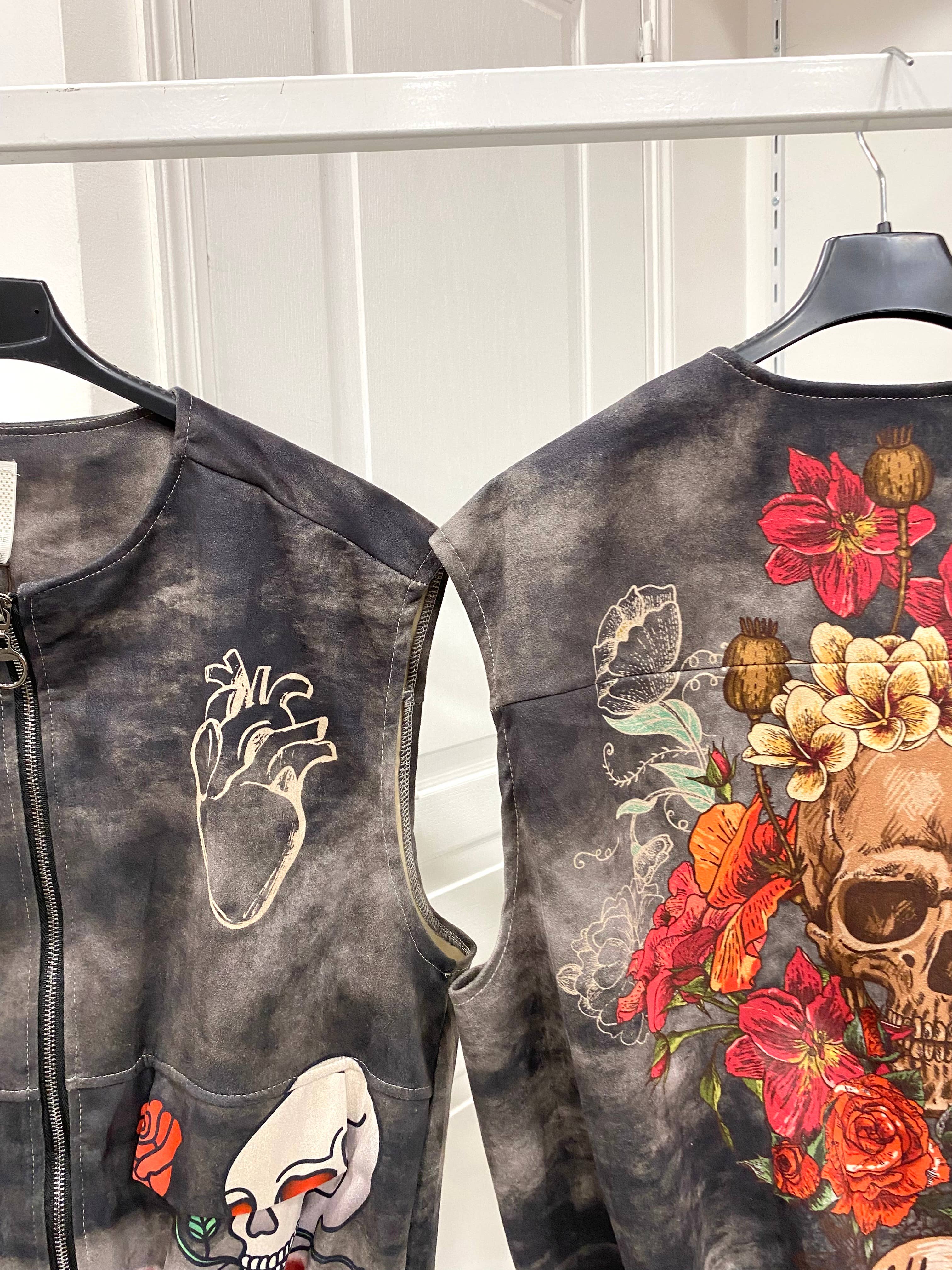 NOS - Wholesale Outerwear Vest - Women's - Gilet sans manches matelassé à fermeture éclair pour femme