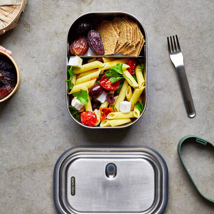 Boîte à lunch en acier inoxydable Grande pour la vente par Black + Blum Europe