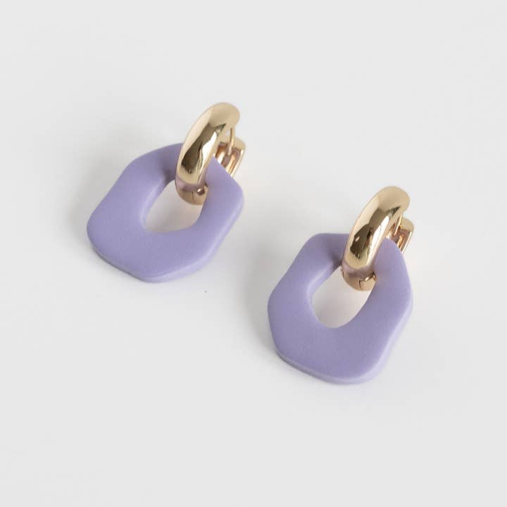 LYHO - Wholesale Hoop Earrings - Daria | Handmade clay earrings | LYHO22