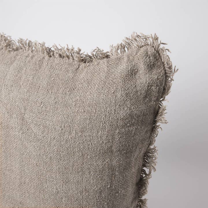 Bedouin Linen Cushion Cover - Natural for wholesale on Faire