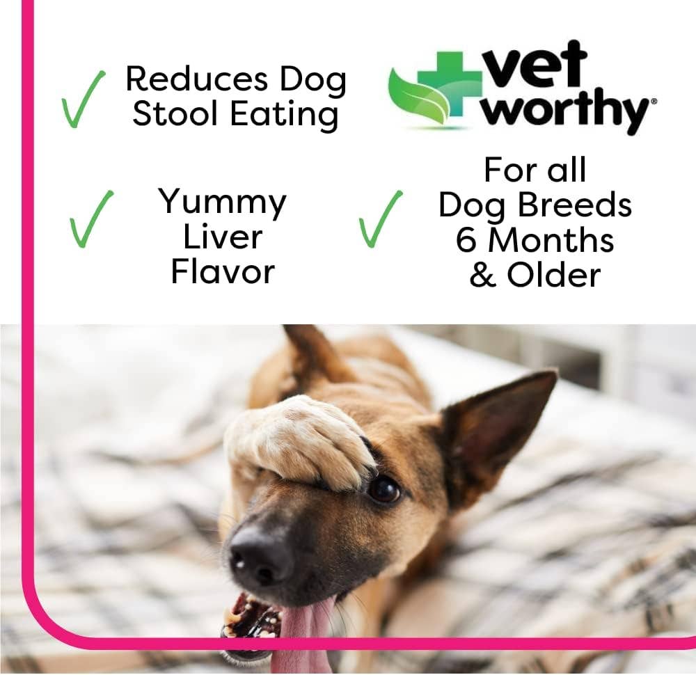 Pet Palette Distribution - Wholesale Pet Supplement - Dog - Vet Worthy Stop Stool Ingestion Soft Chews 60ct4