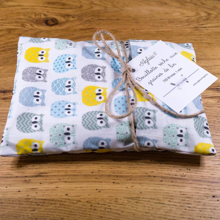 aglaïa – wholesale Hot/cold compress – Dry Flax Seed Hot Water Bottle for Kids & Baby14