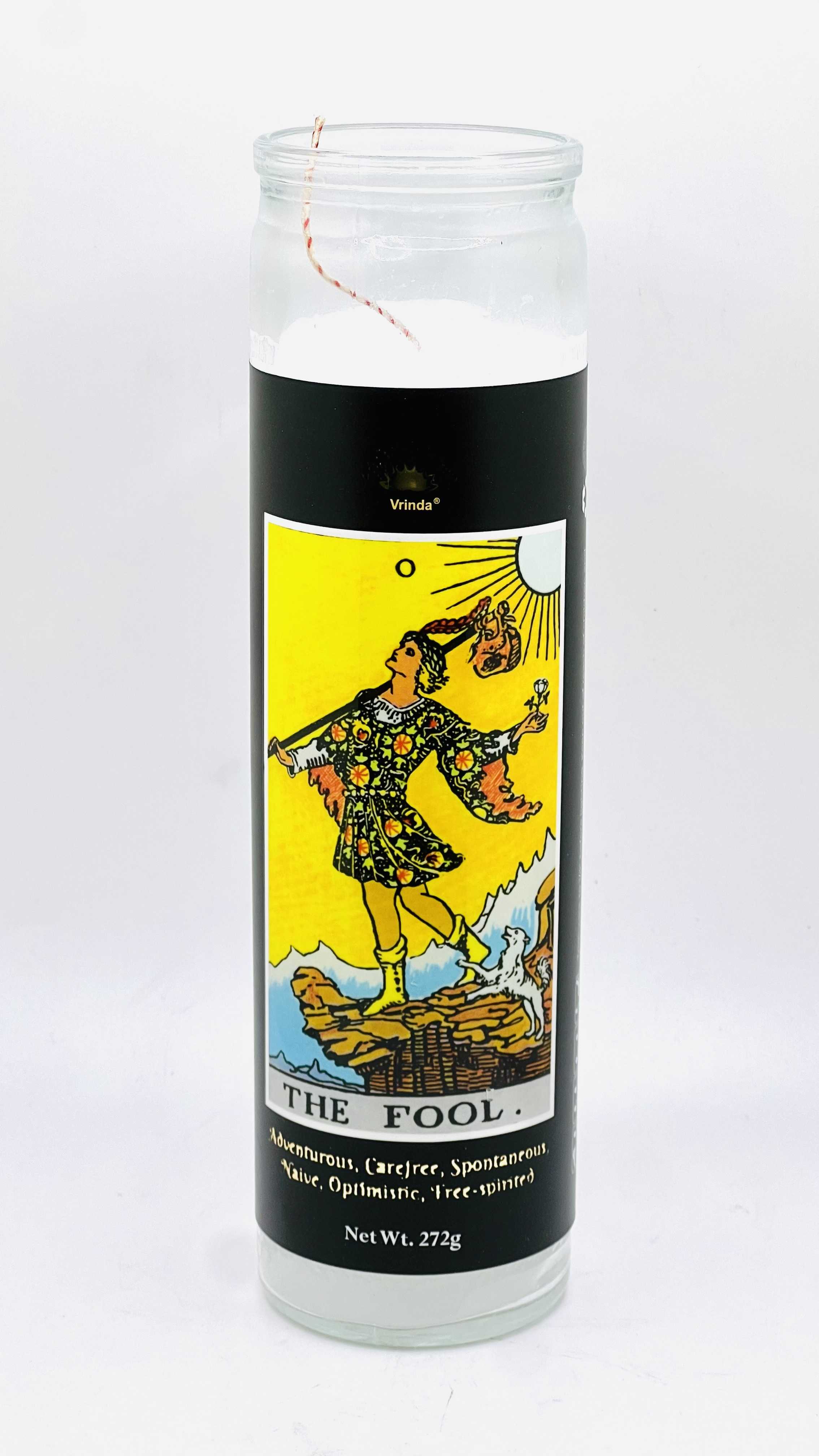 Vrinda - Wholesale Votive Candle - The Fool Tarot Candle   0