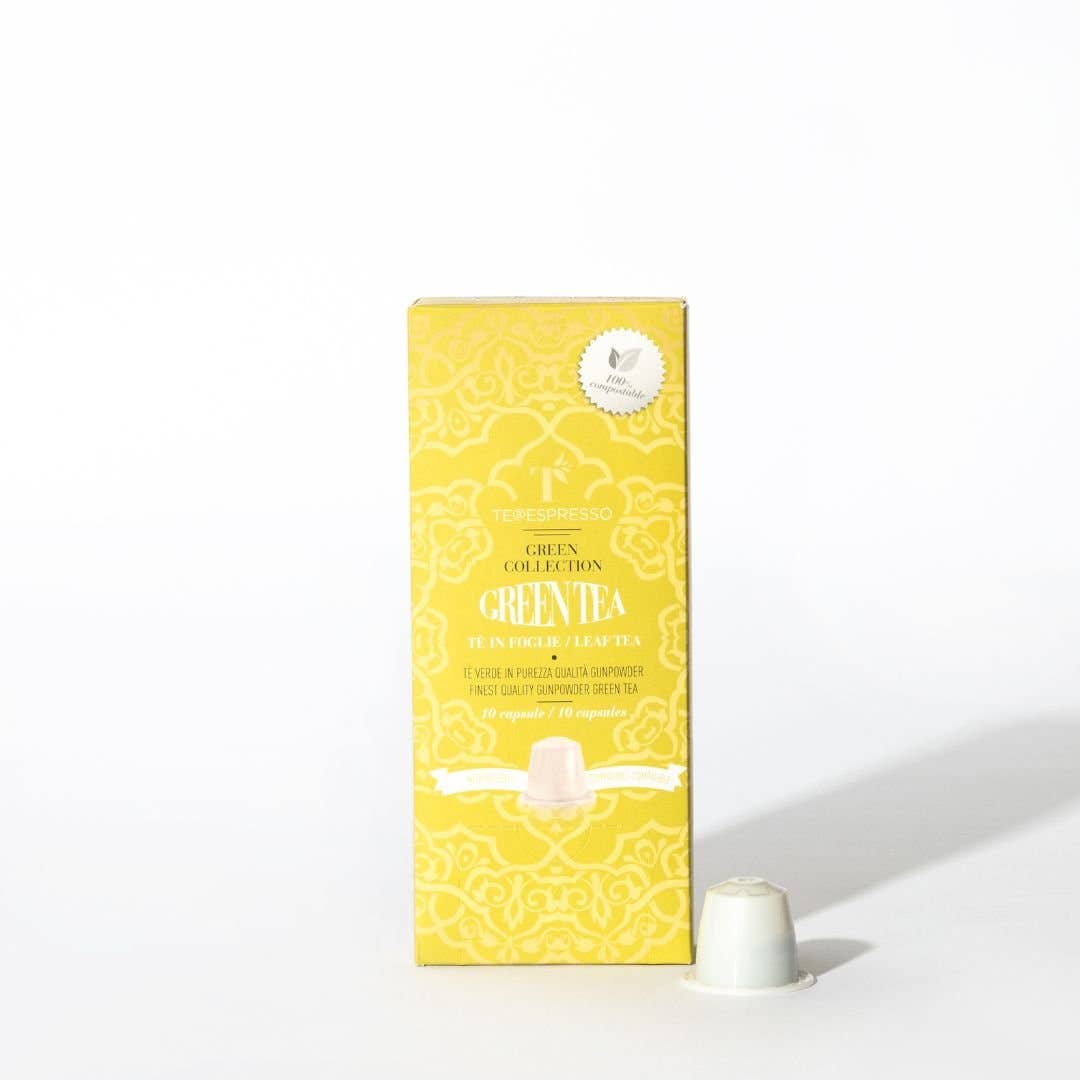 SALA CAFFE CO - Wholesale Tea Bags - Caffè Ottavo - TE@ESPRESSO Green Tea capsules 10 per carton