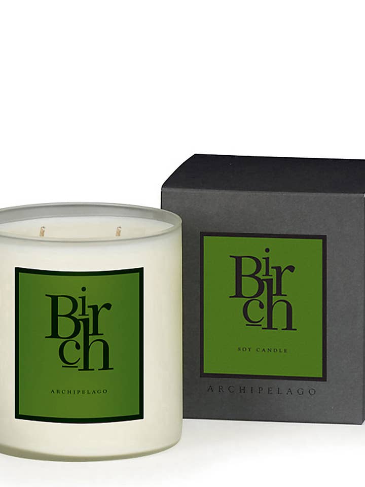 Birch Boxed Candle for wholesale by Archipelago Fragrences