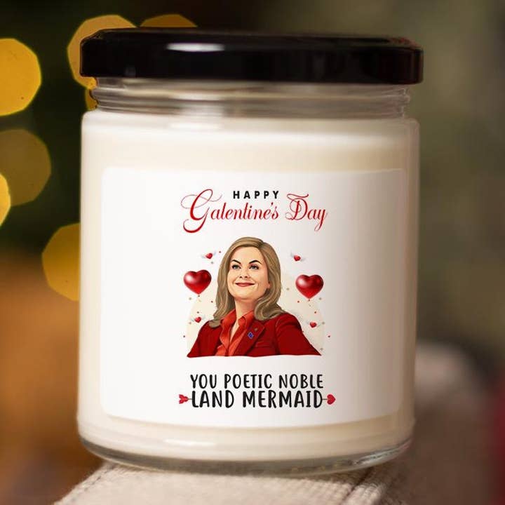 Funny Leslie Galentine Candle - Romantic Candle, Cute Love for wholesale by VenusArtsShop