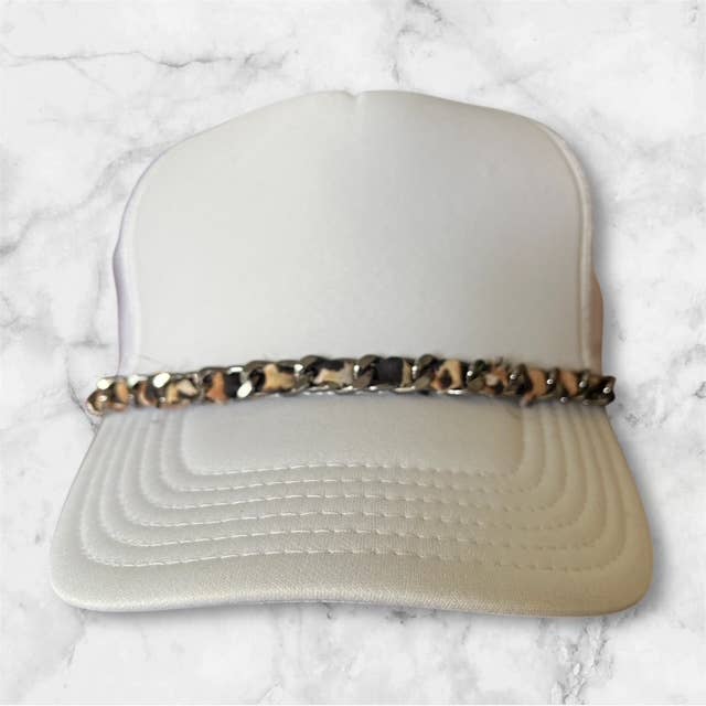 Stel and Company LLC - Wholesale Hat Accessory - Women's - Leopard Luxe Hat Band0