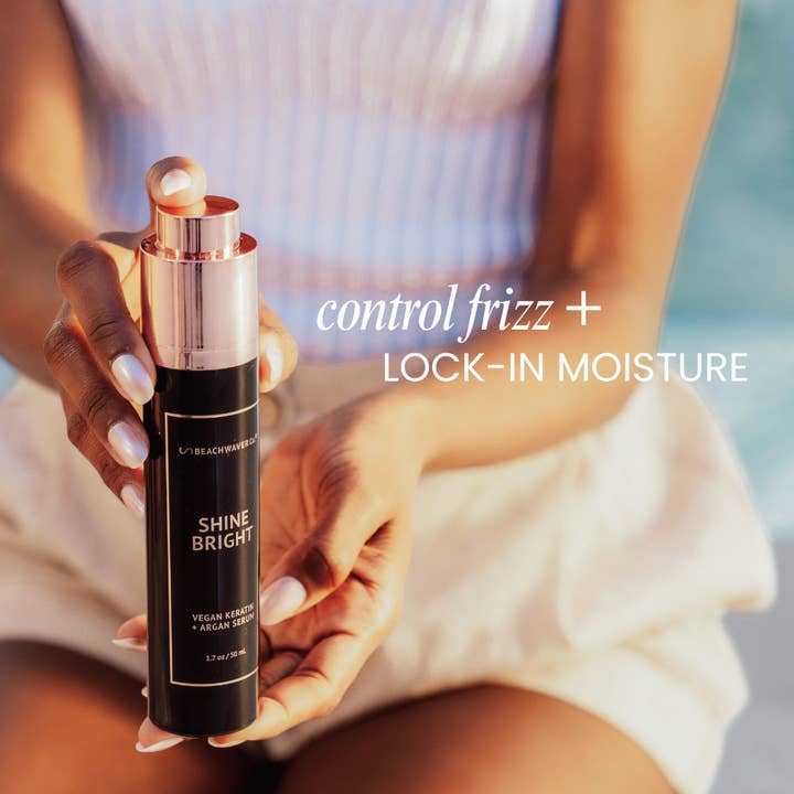 The Beachwaver Co. - Wholesale Hair Serum - Shine Bright Vegan Keratin + Argan Serum