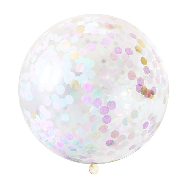 Paperboy - Wholesale Balloon - Jumbo Confetti Balloon - Unicorn0