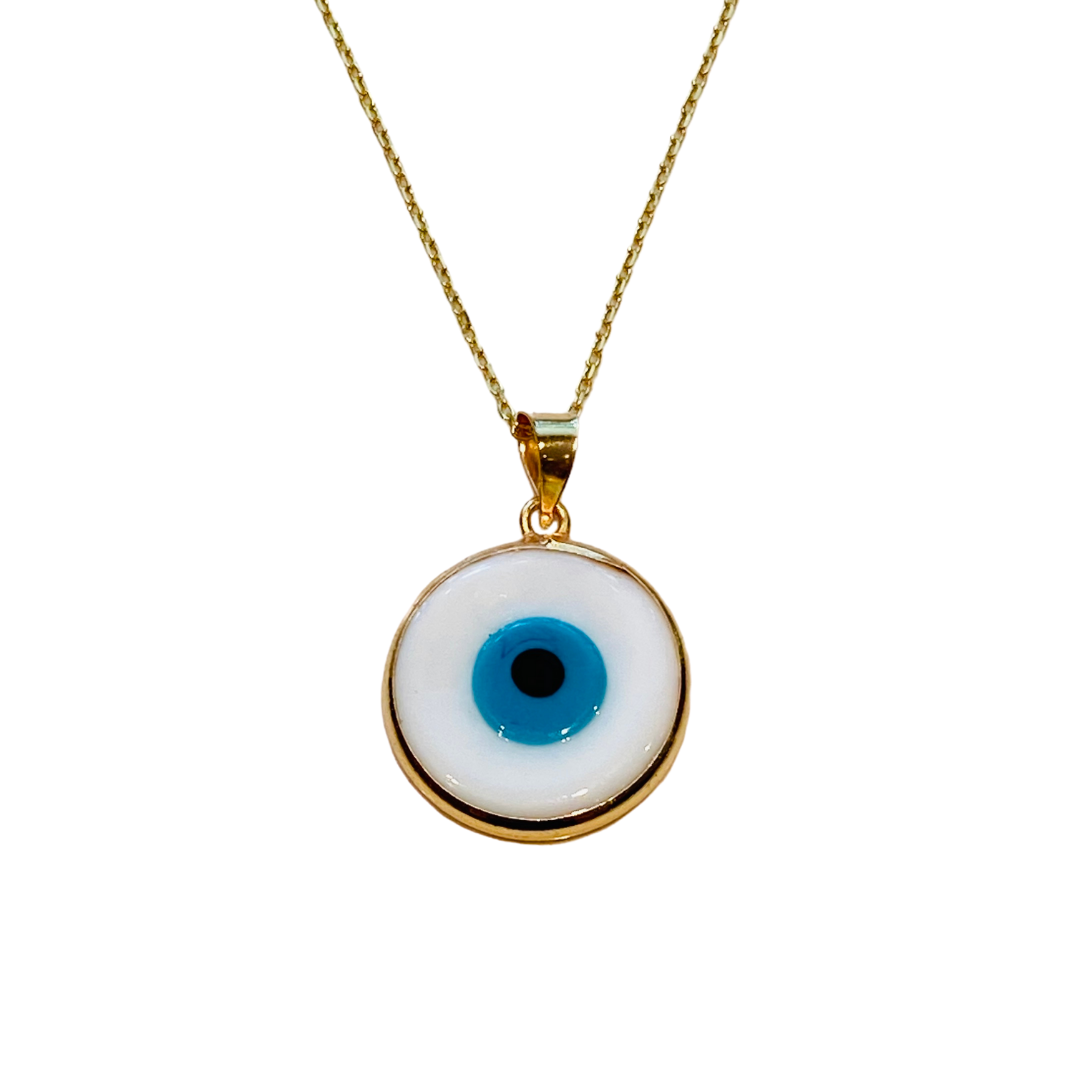 Be the Good - Wholesale Pendant/Charm Necklace - Glass Third Eye Necklace0