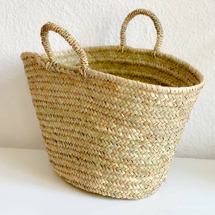 dear Morocco - Wholesale Basket - French market basket // Moroccan bag //Natural14