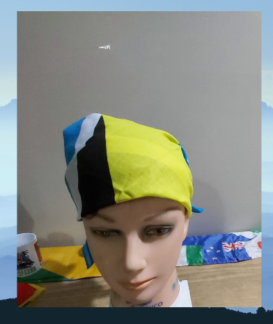 Worldwide Souvenir Mart – Bandana - Unissexo por atacado – Bandeira de Carnaval das Caraíbas Bandana/Bandana Bandeira de São Luciano6