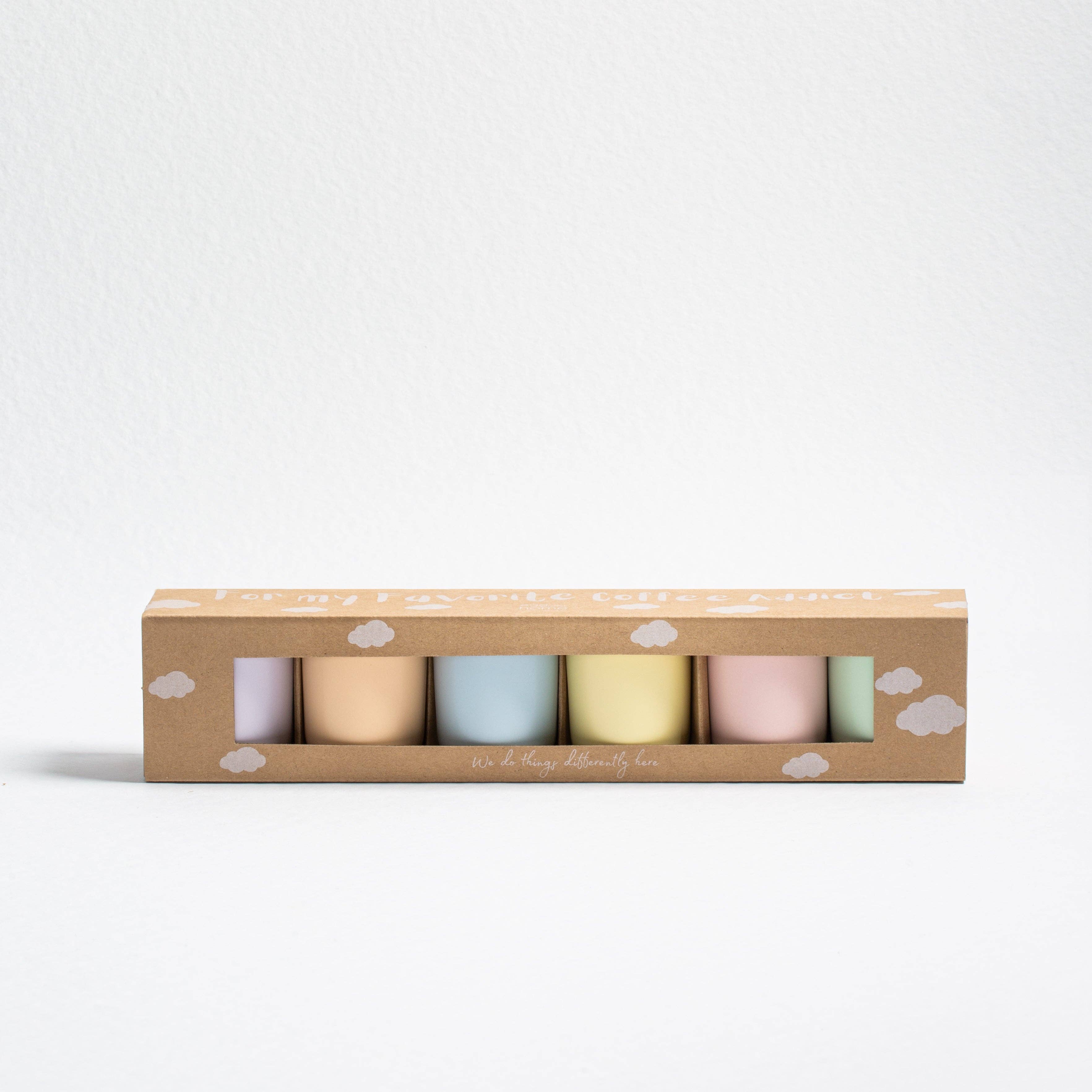 Egg Back Home - Wholesale Coffee/Tea Cup - Breeze Party In Espresso Cup / Egg Cup Mix 6 Pieces1