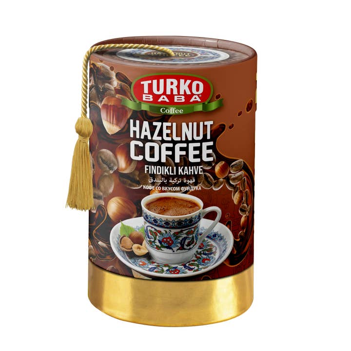 TURKOBABA Professional Hazelnut Flavored Instant Coffee Mix - 200g for wholesale by Aladdin