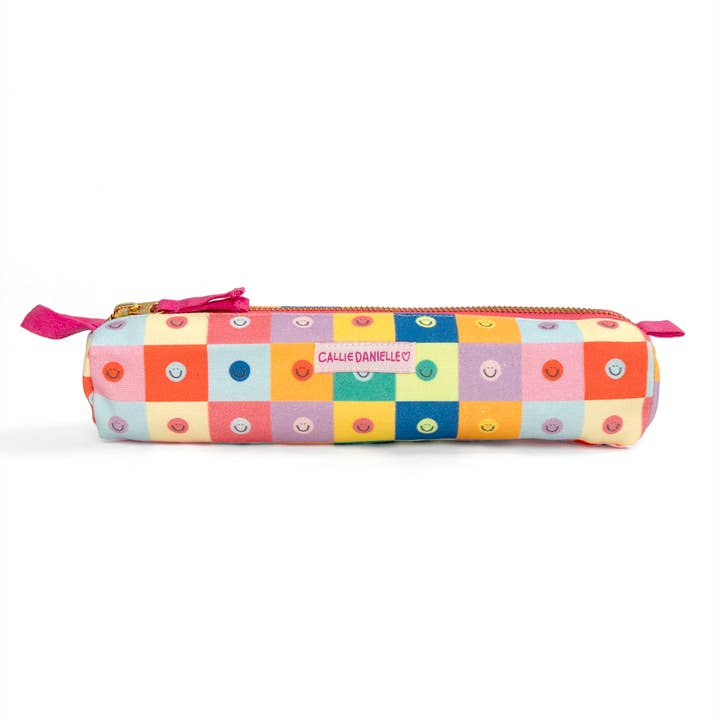 Callie Danielle - Wholesale Pencil Case/Pouch - Colorful Smiley Faces Pencil Pouch