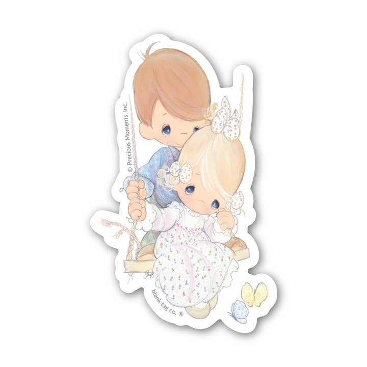 Precious Moments® Love Is Kind (Valentine's) for wholesale by Blank Tag Co. - Waterproof Stickers