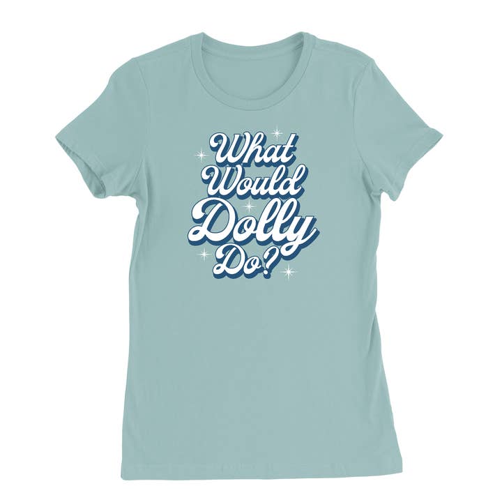Wat zou Dolly doen T-shirt voor wholesale door Morning Sun