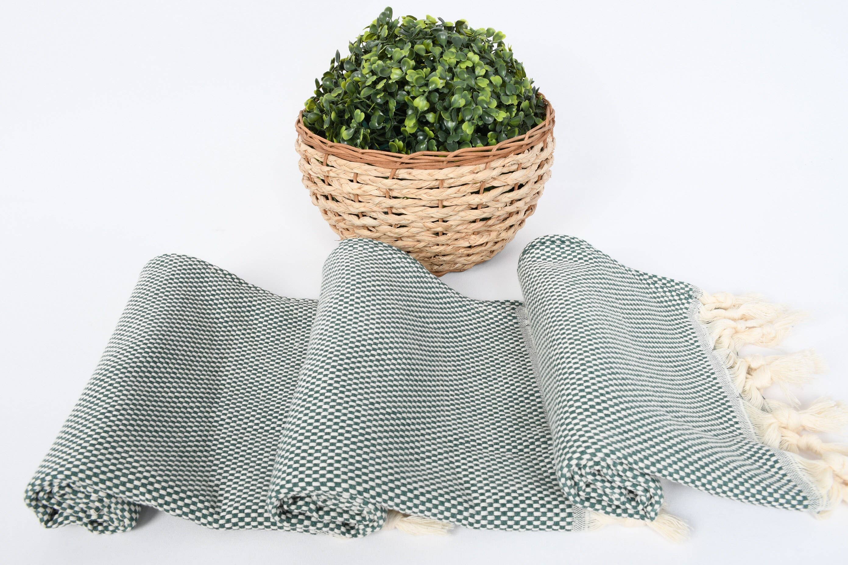 Organic Turkish Towels - Wholesale Tea Towel - Kitchen Towel, Elegant Striped Peshkir8