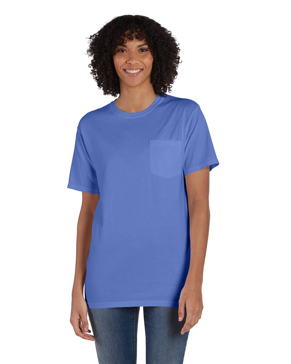 Total Apparel - Wholesale T-Shirt - Women's - ComfortWash by Hanes GDH150 - Garment-Dyed T-Shirt w/ Pocket1