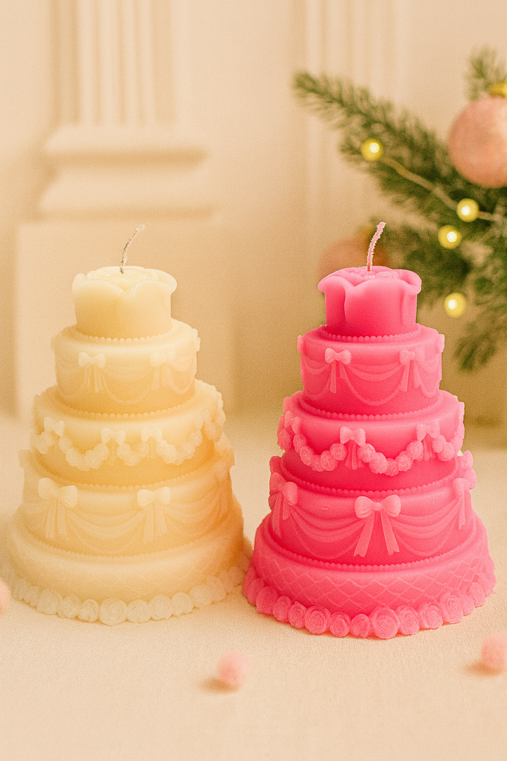 Aroma Therapy Candle - Wholesale Novelty Candle - Large Soy Wax Cake Candle2