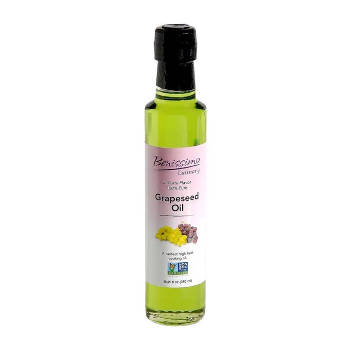 Wholesome Good - Wholesale Cooking Oil - Benissimo Non-GMO Grapeseed Oil 8.45 oz