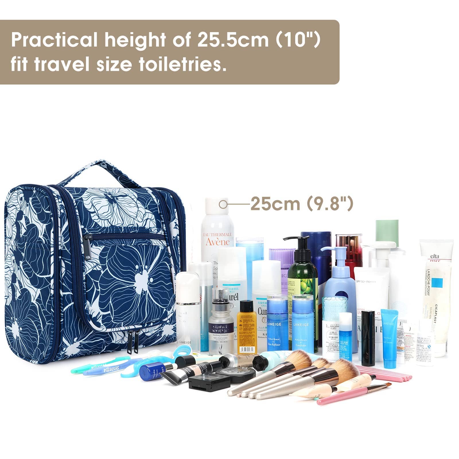 NARWEY INC - Wholesale Toiletry Bag - Women's - Large Hanging Toiletry Bag With Hook Cosmetics Organizer245