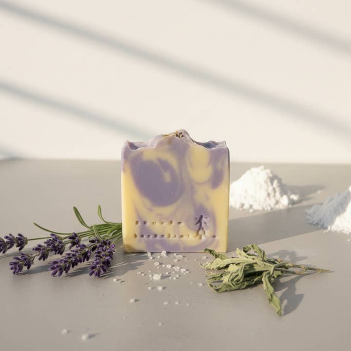 CALMING LAVENDER SOAP for wholesale by Bencao Herbalist