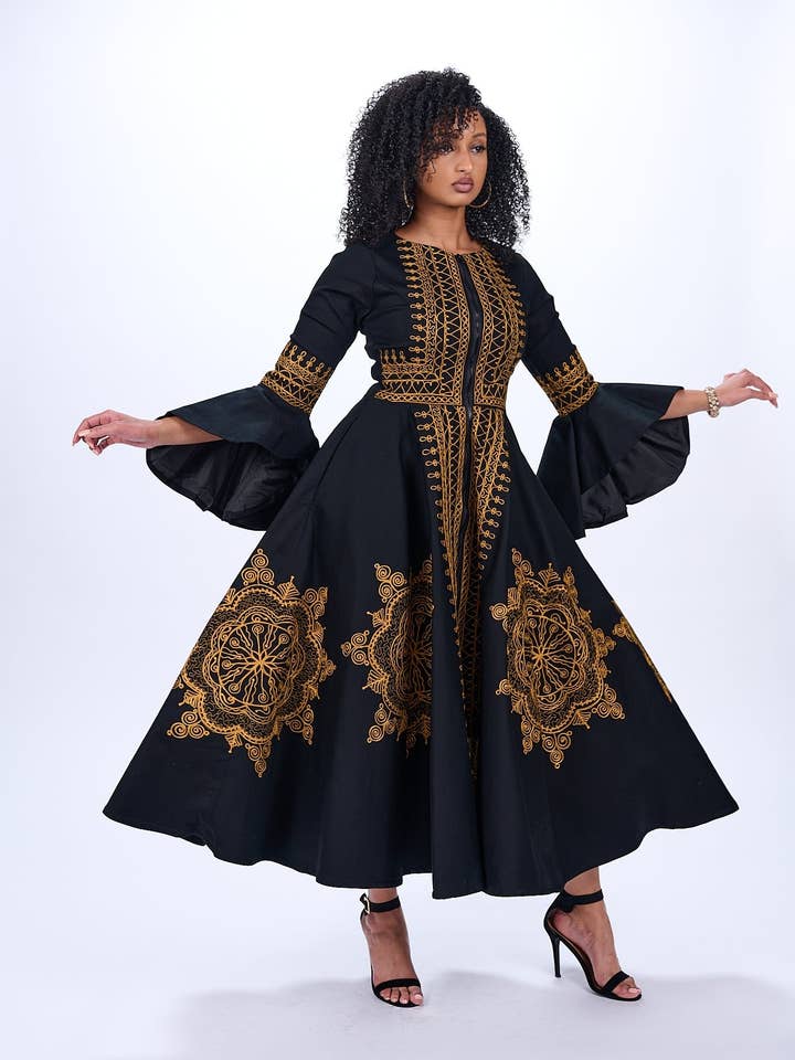 Adesoye Jacket Dress for wholesale by Ray Darten