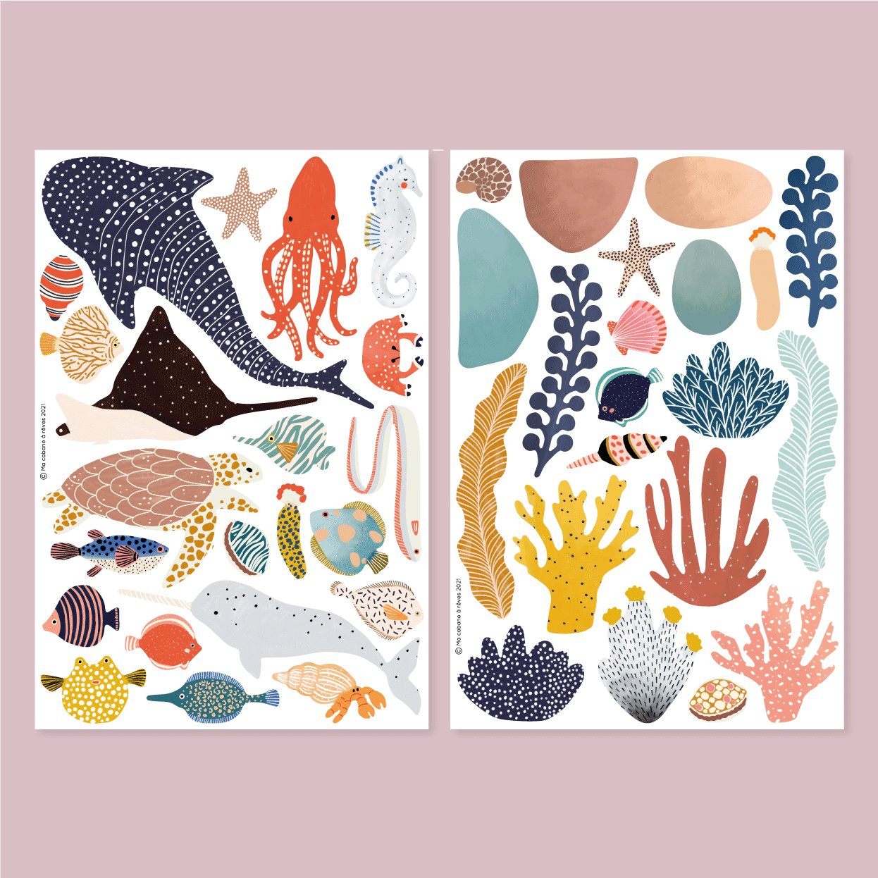 Ma Cabane à Rêves - Wholesale Magnet - Kids & Baby - Ocean Animals Magnetic Game6