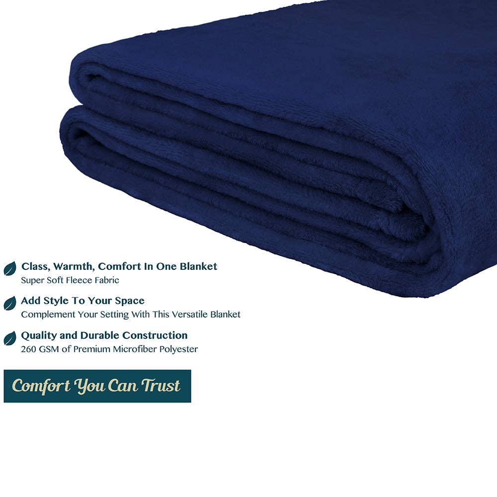 Pavilia - Wholesale Throw Blanket - Classic Fleece Throw Blanket40
